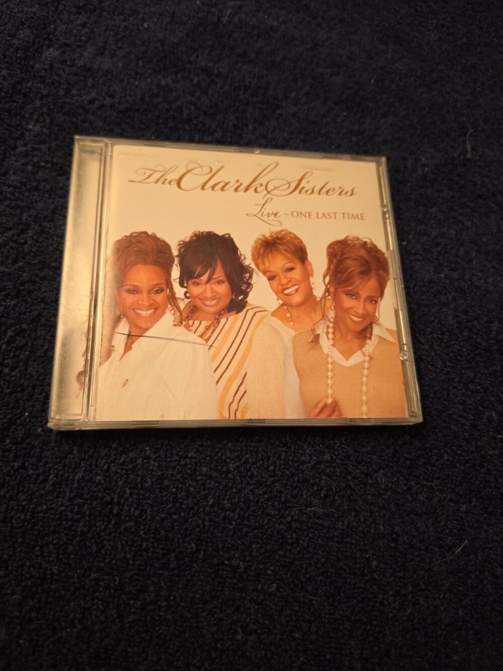 Live: One Last Time by The Clark Sisters (CD, 2007)